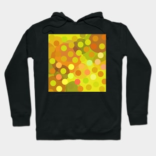 mid century pop art polka dot pattern Hoodie